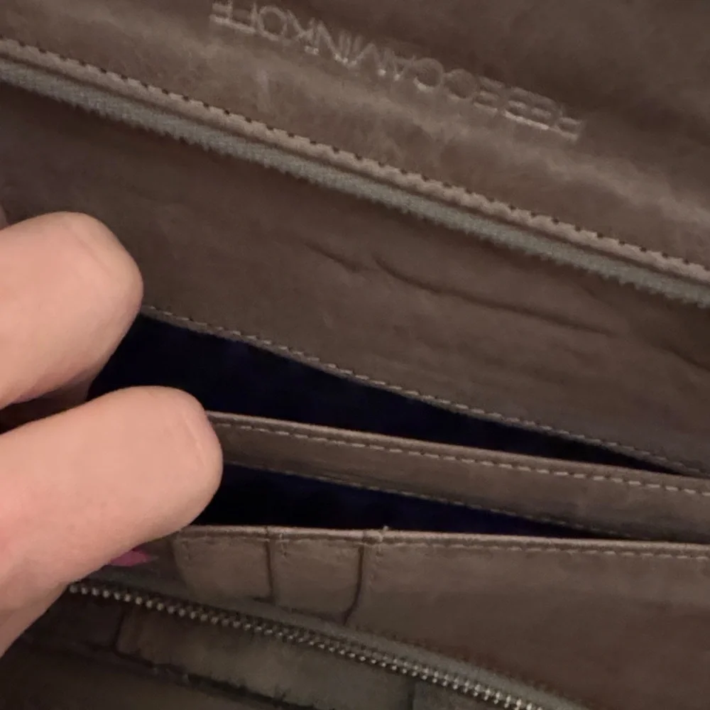 Rebecca Minkoff Taupe Leather Wallet